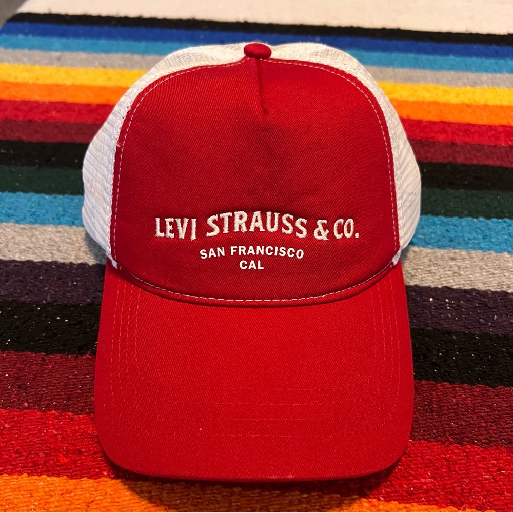 Levi Strauss and Co SnapBack trucker hat